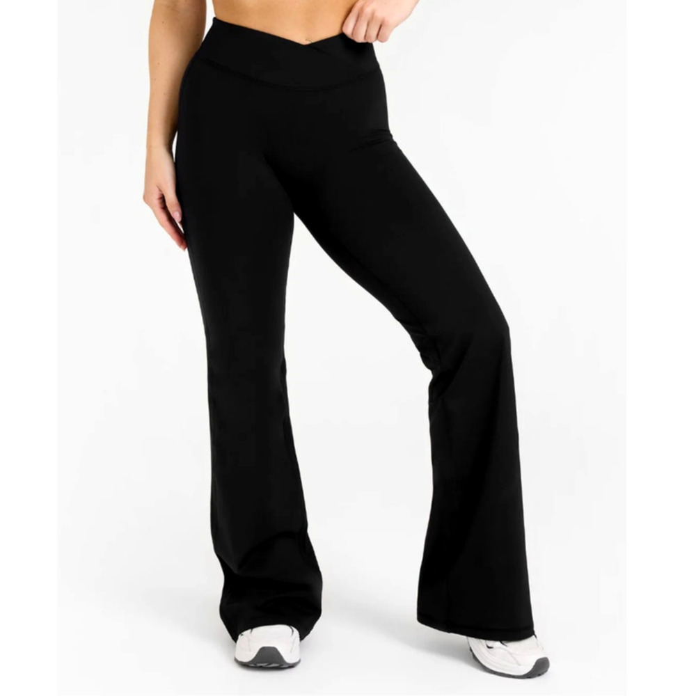 Oner Active Women's Black Unified Wrap Flared Bottom Size S